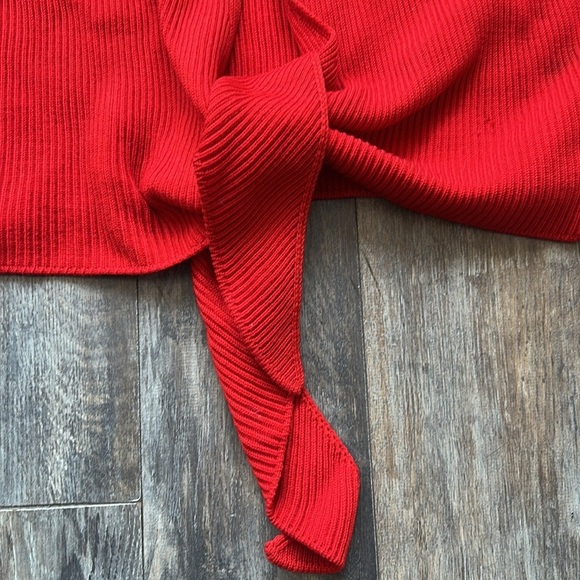 Escada Margaretha Ley Women's Red Sweater - Picture 5 of 8